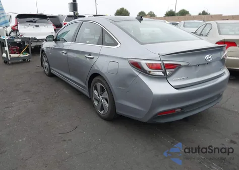 2016 Hyundai Sonata Hybrid Limited из США, поврежденный, VIN KMHE34L16GA012663